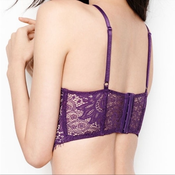 NWT Victoria’s Secret VS Very Sexy Lace High Neck Bra Size 32DD - Picture 2 of 12